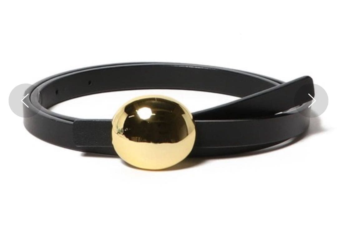 A VACATION BALL BELT ボールベルト ブラック