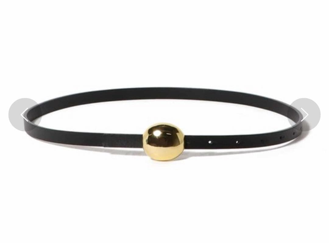 A VACATION BALL BELT ボールベルト ブラック