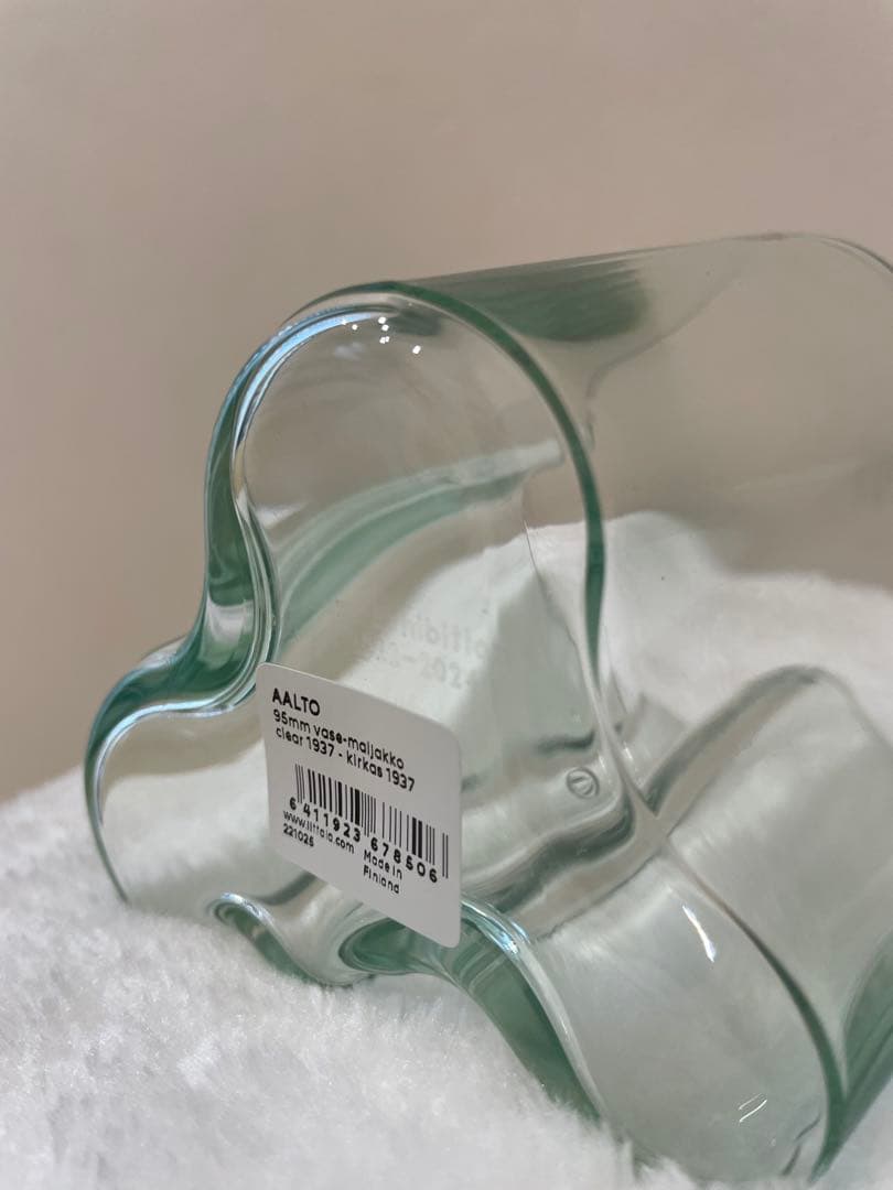 新品未使用ittala イッタラ展限定1937 アアルトベース95mm限定刻印