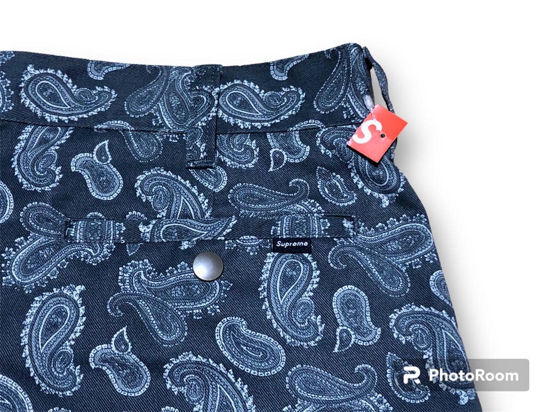 新品未使用 3本セット Supreme Paisley Work Pants