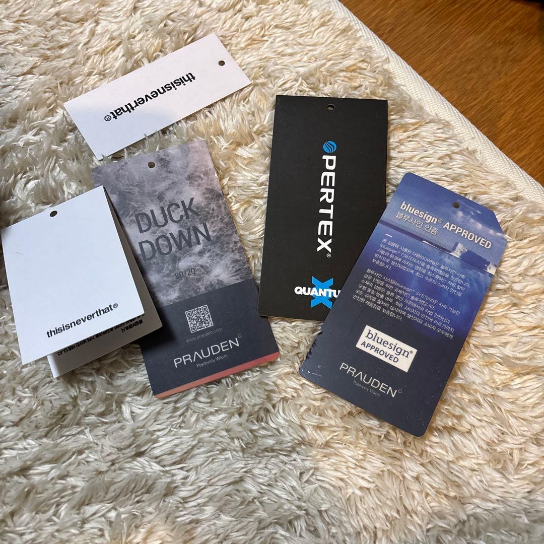 thisisneverthat ダウンジャケット Mサイズ