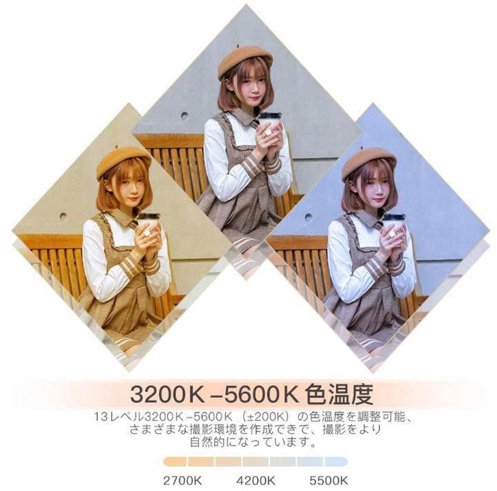 TVロケでも使う実力派＆背景スタンドキット付属❣本格的な撮影照明フルセット♪❤