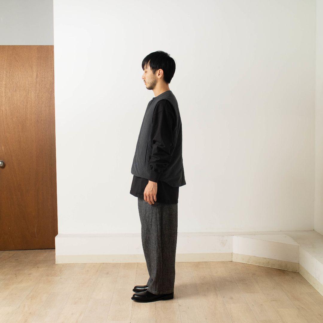 STILL BY HAND シンサレートベスト サイズ48　ブラック