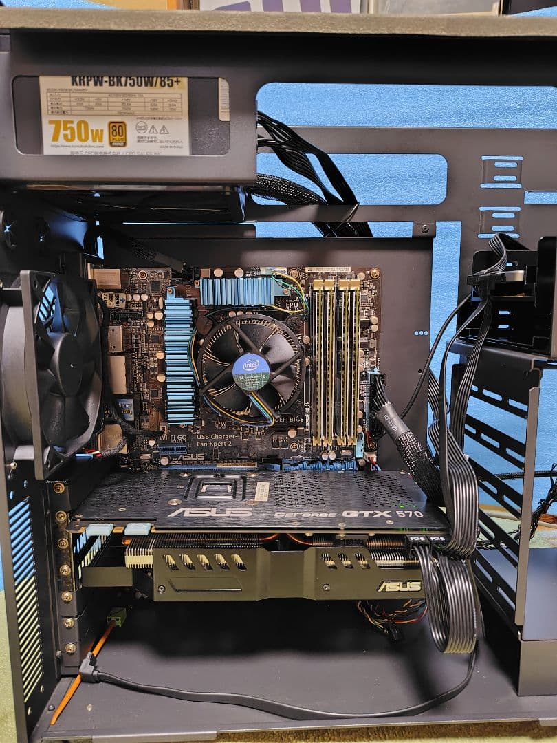 自作デスクトップPC i7-2600K P8Z77-V PRO