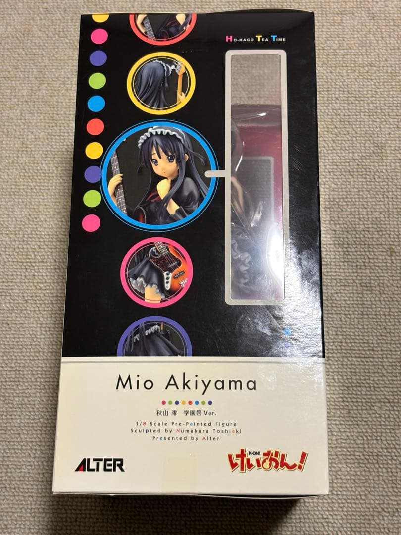 未開封　フィギュア けいおん! 秋山澪 学園祭Vr アルター