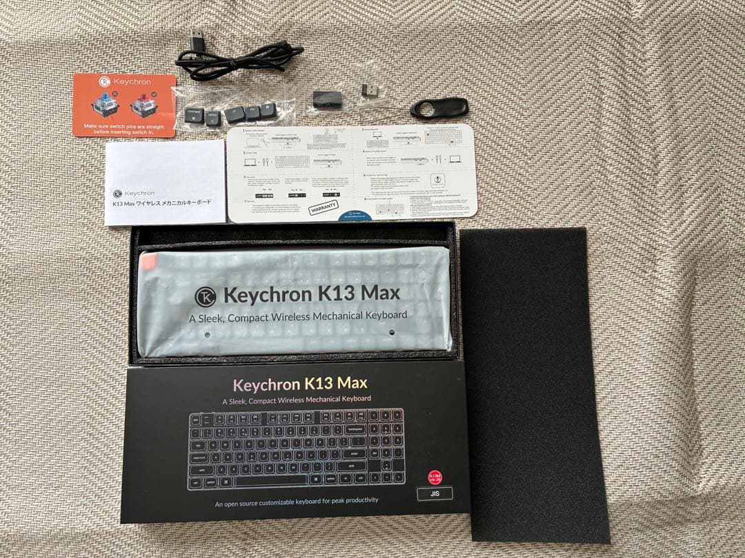 Keychron K13 Max ワイヤレスメカニカルキーボード