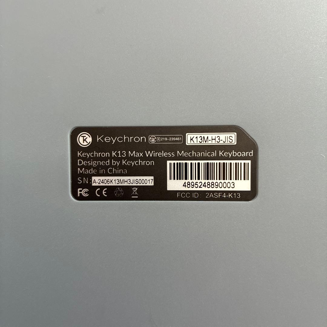 Keychron K13 Max ワイヤレスメカニカルキーボード