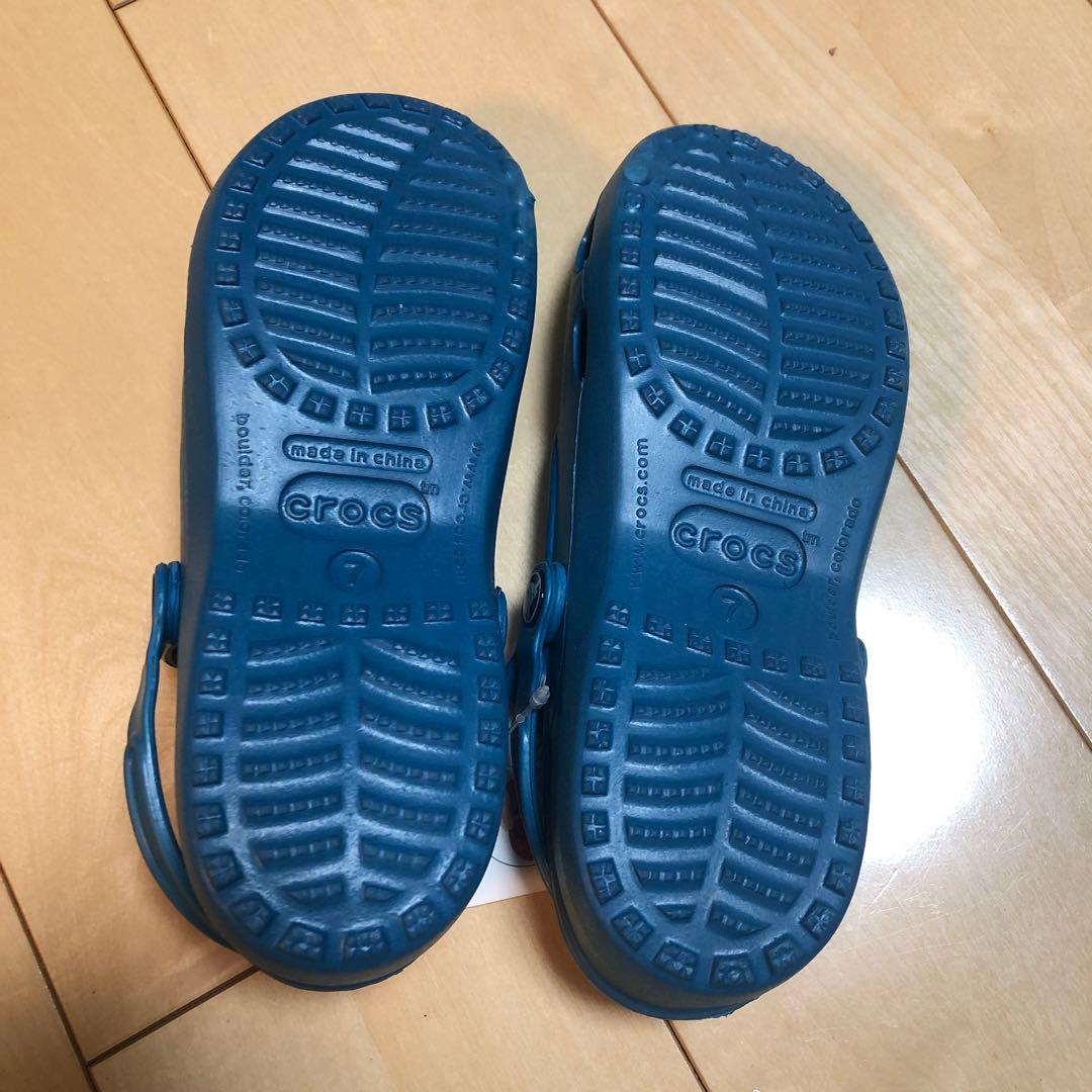 お値下げしました！クロックス　メリージェーンw7 ピーコック