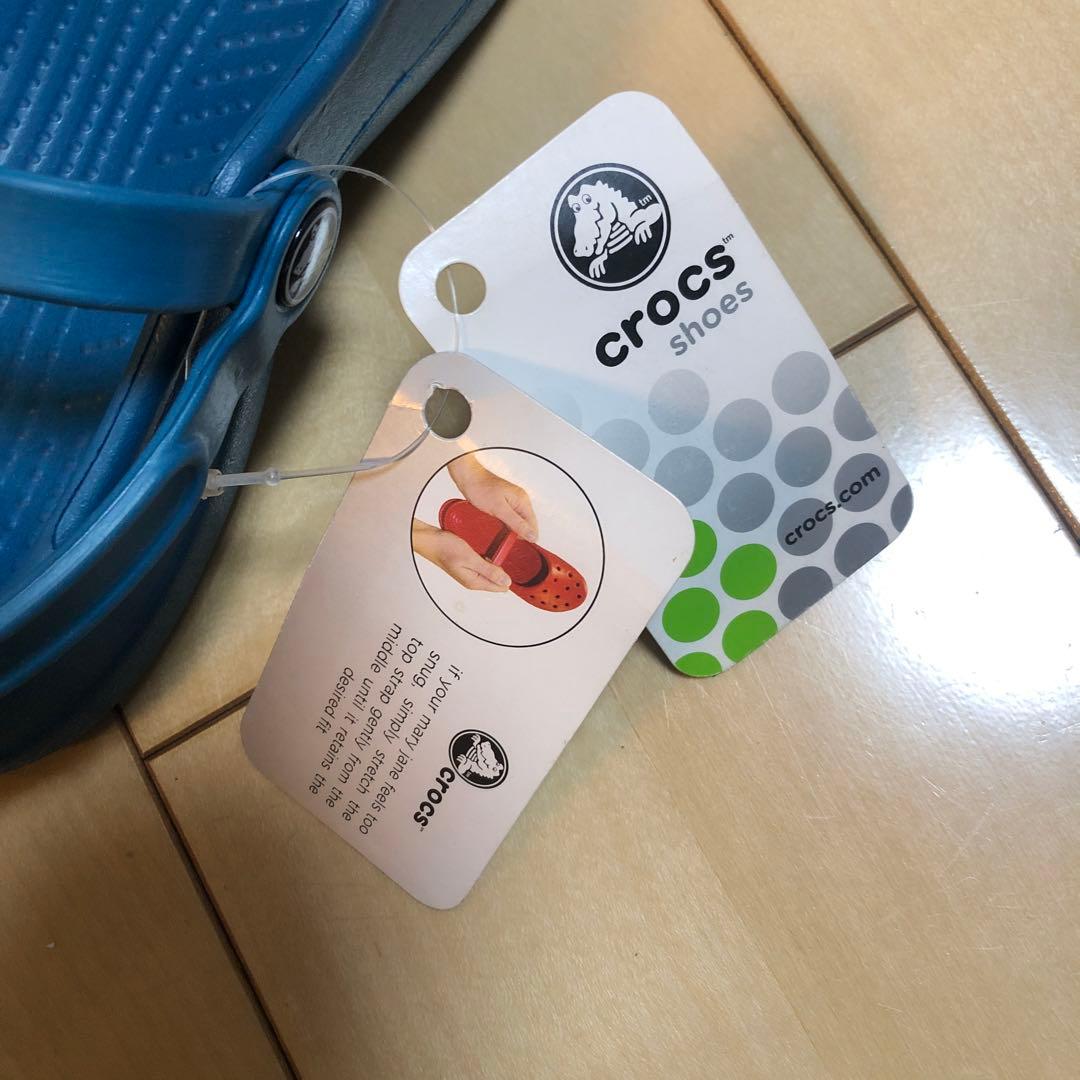 お値下げしました！クロックス　メリージェーンw7 ピーコック