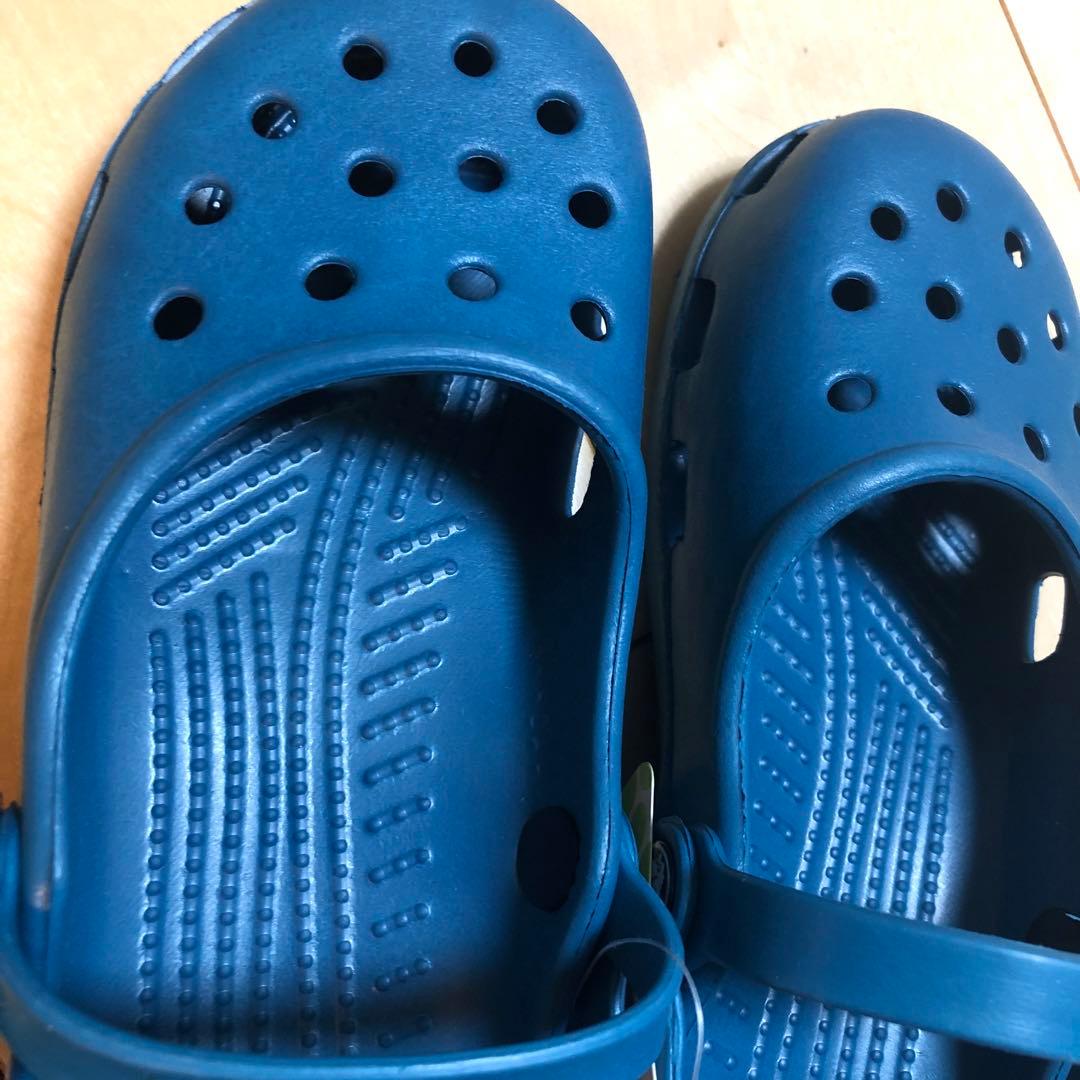 お値下げしました！クロックス　メリージェーンw7 ピーコック