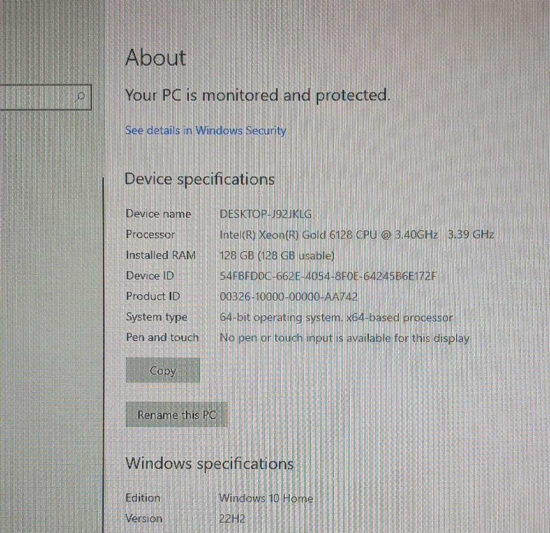 HP Z8 G4 ワークステーション NVIDIA P2000