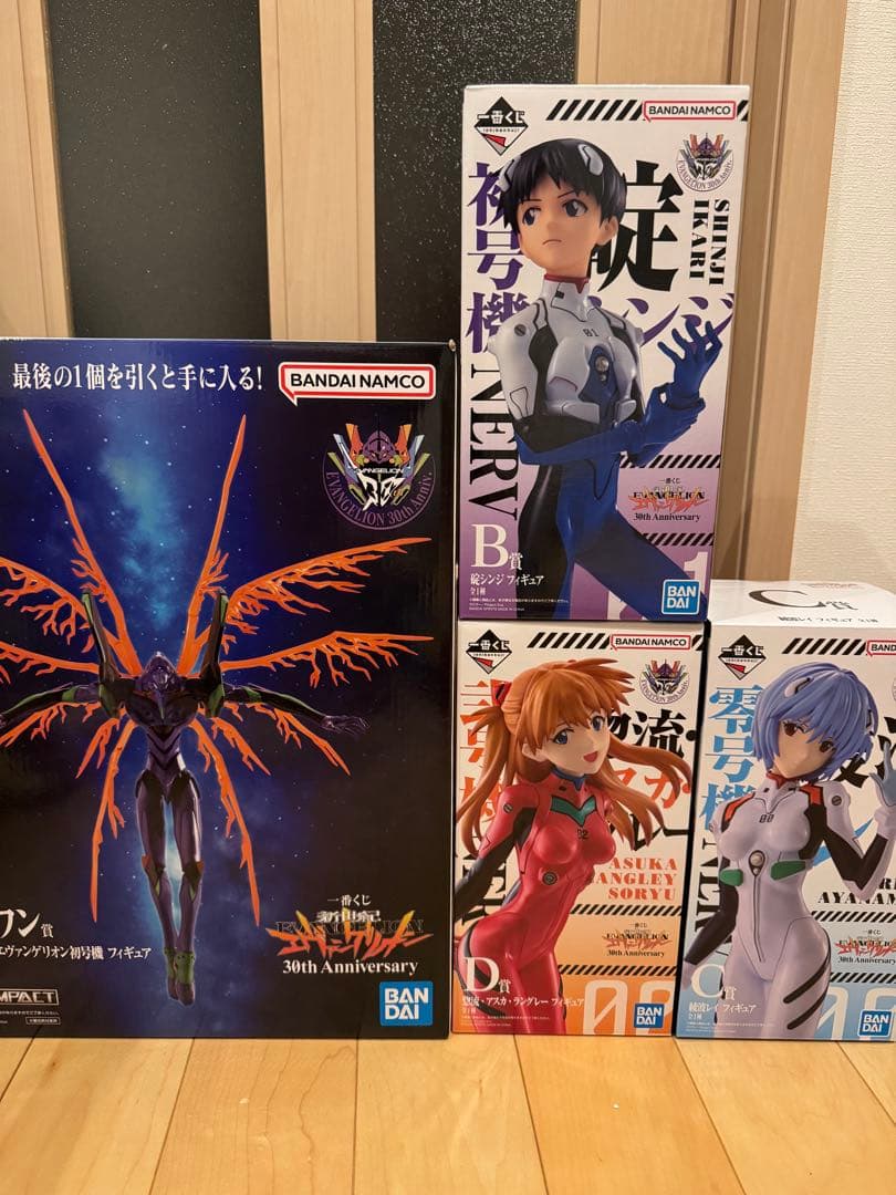 も*ょ様 エヴァンゲリオン 1番くじ　ラストワン　Ｂ.C.D賞セット