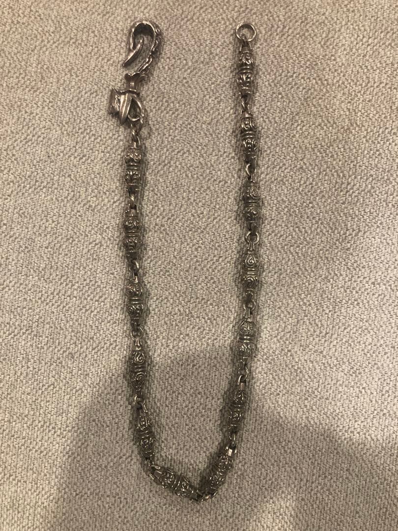 ウォレットチェーン ブランド不明　ダブルローラー　ヌードル　ダガー