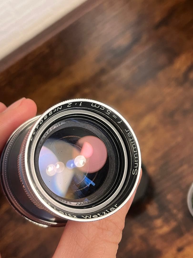 Leica Summitar 50mm f2（後期型）レンズ