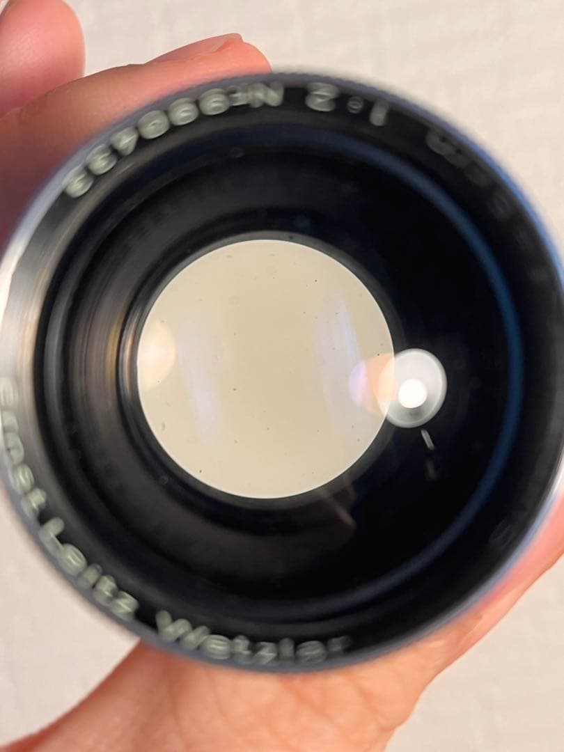 Leica Summitar 50mm f2（後期型）レンズ