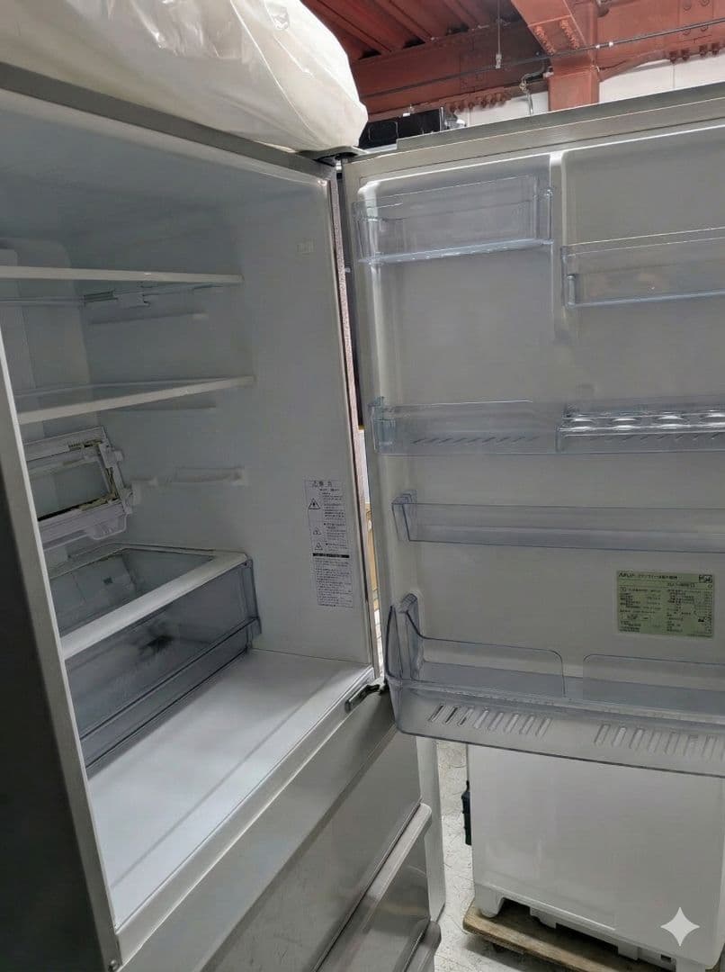 大阪市内配送無料 2022年製 AQUA 355L 冷蔵庫 AQR-36M2