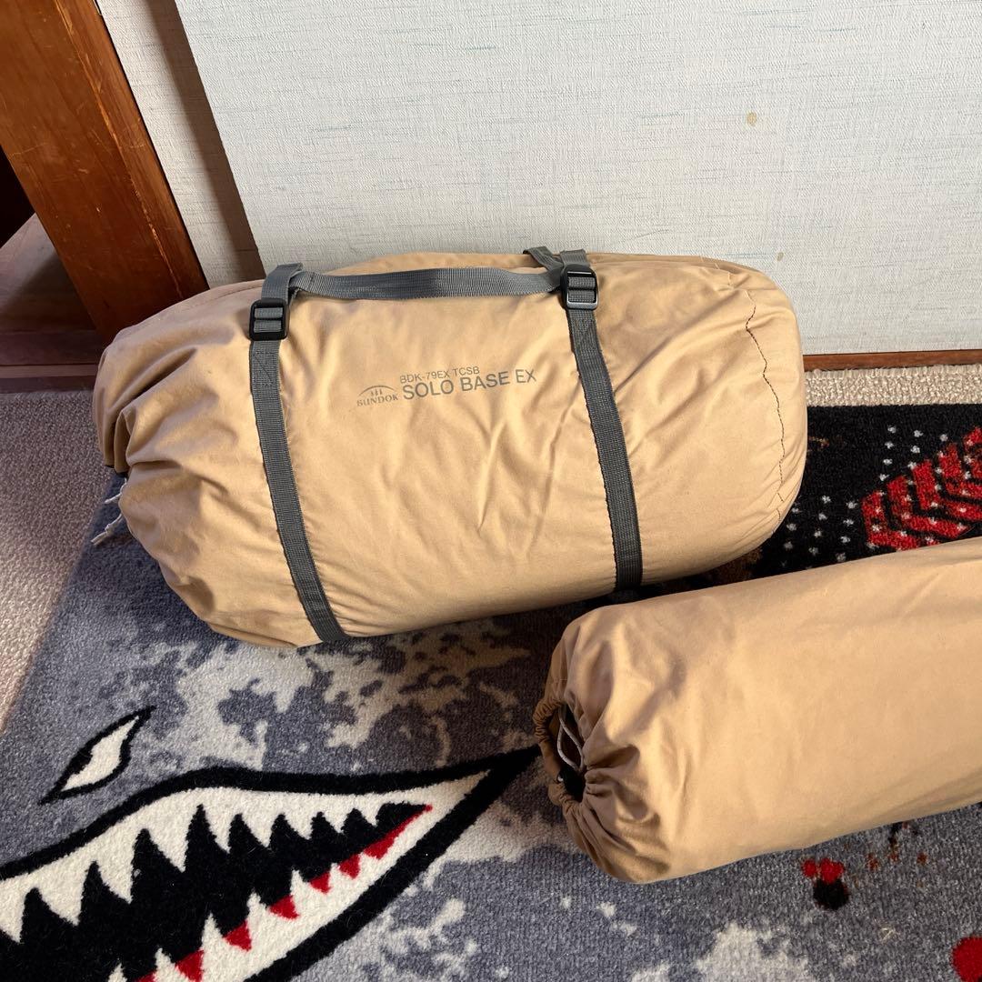 (破格)ソロベースEX テントと前幕セット！！