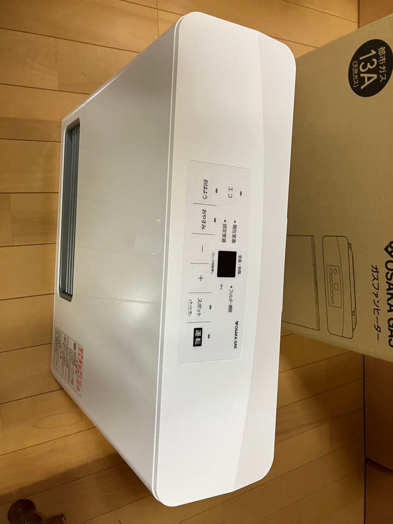 新品未使用　OSAKA GAS ガスファンヒーター 13A 140-5902