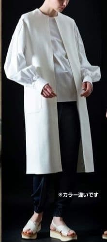 美品 シクラス 上質 シルクコットン ミラノリブ ニットジレ S ロング 黒