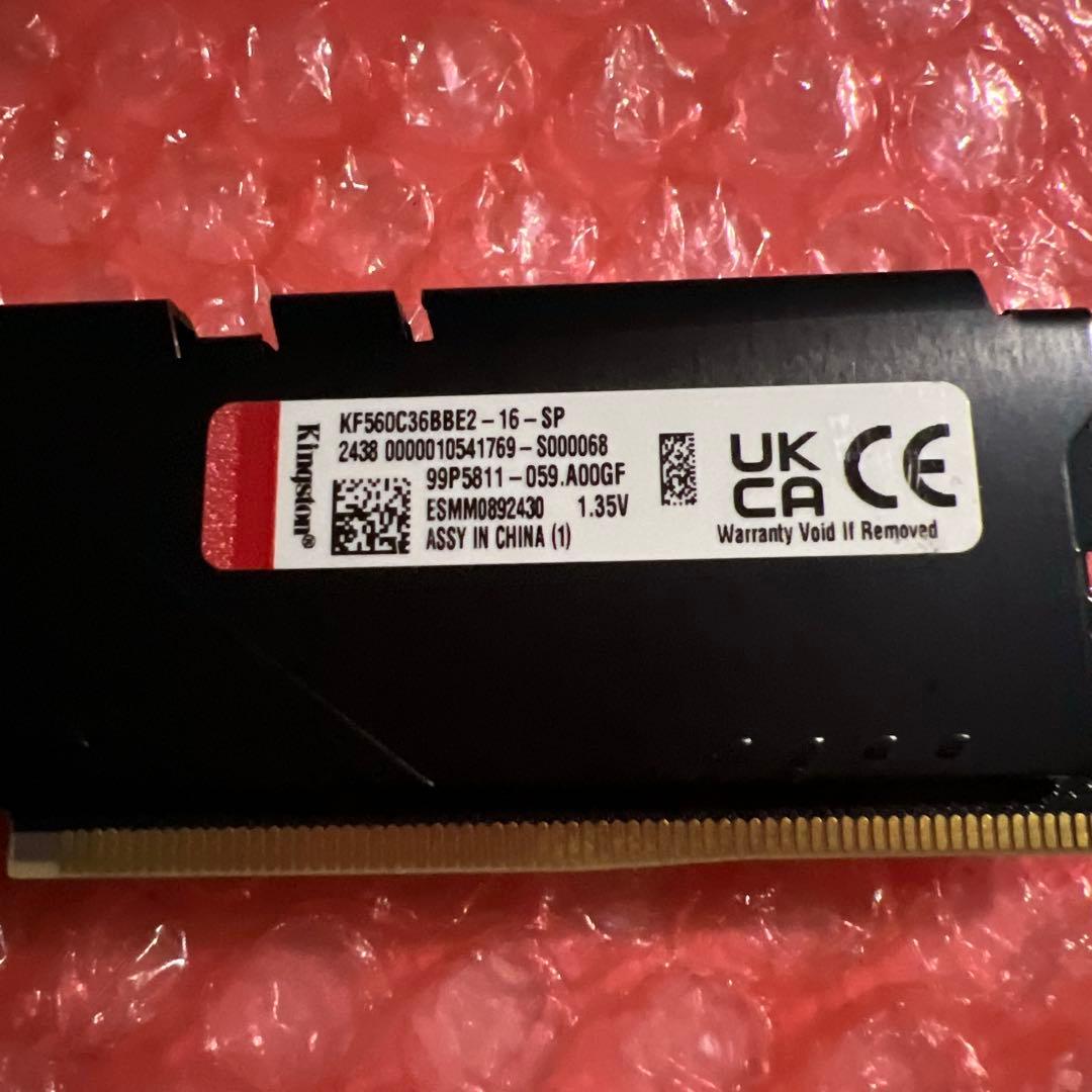 Kingston FURY PC用メモリ DDR5 16GB×1枚