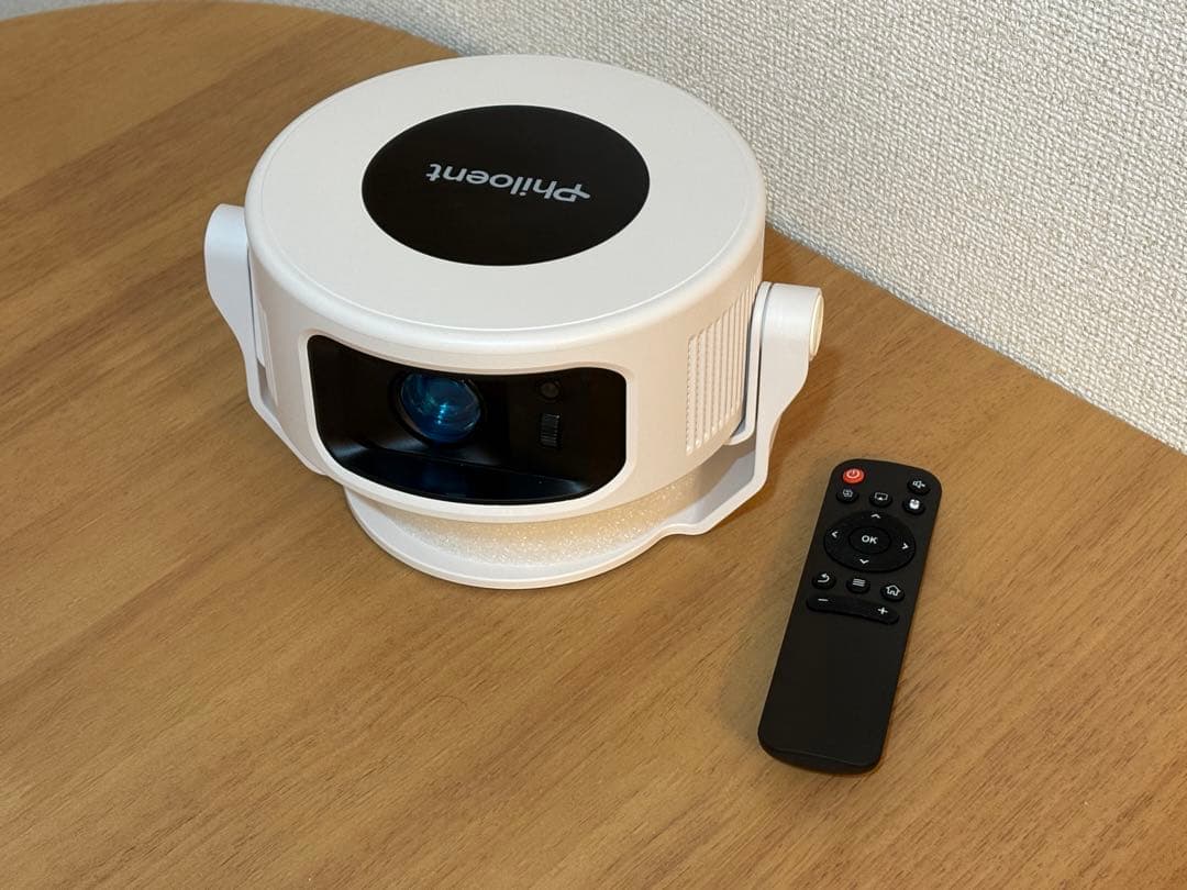 Philoeant プロジェクター本体 ホワイト