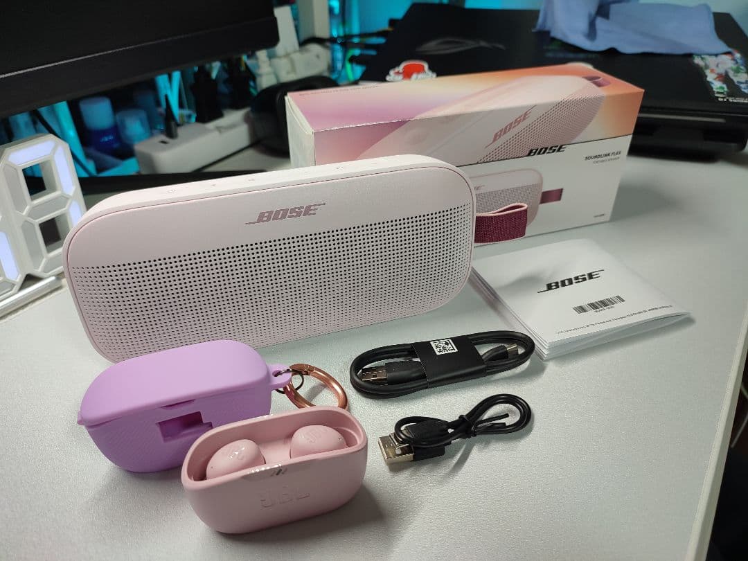 Bose SoundLink Flex 2 +JBL WAVE Bud2 セット