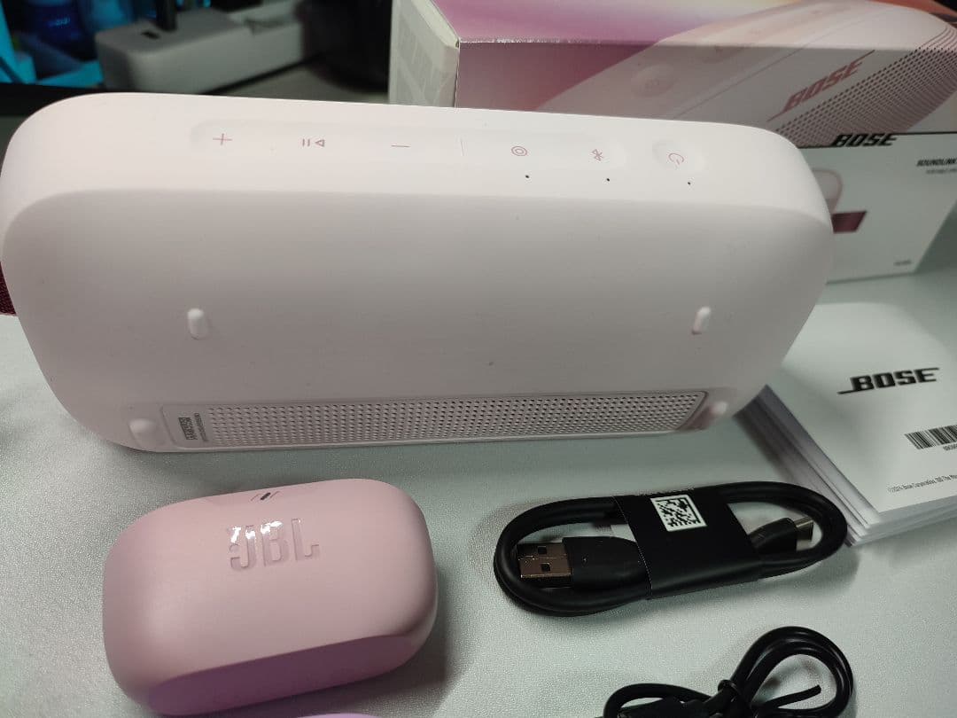 Bose SoundLink Flex 2 +JBL WAVE Bud2 セット