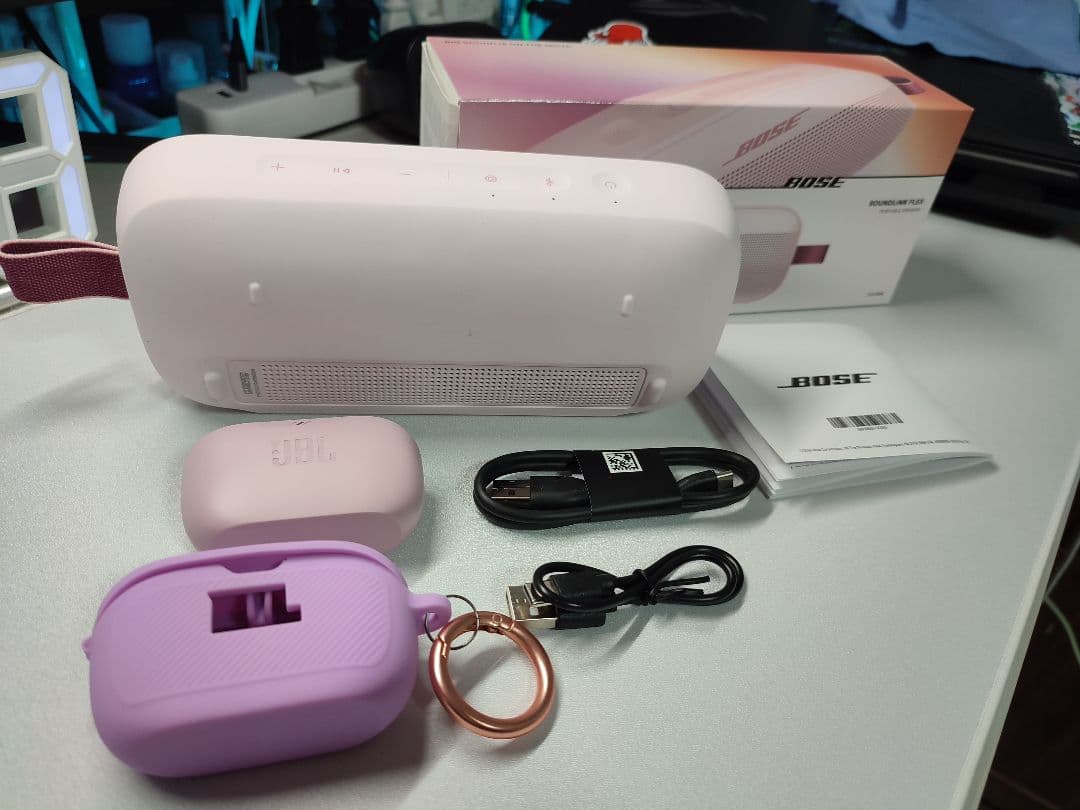 Bose SoundLink Flex 2 +JBL WAVE Bud2 セット