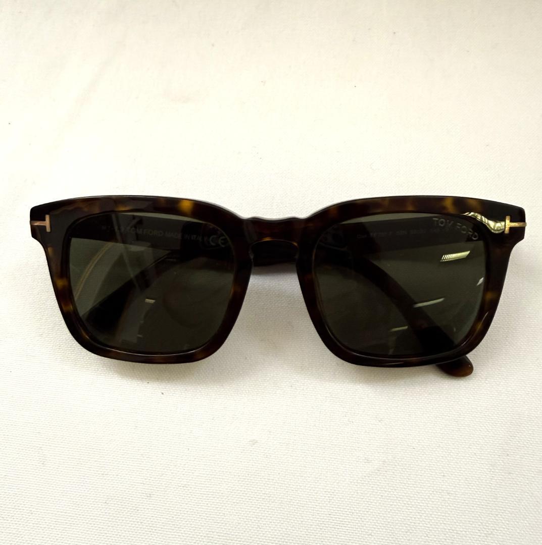 か*げ様 TOM FORD トムフォード サングラス ウェリントン 鼈甲 TF7