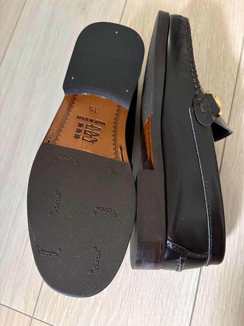 ARTESANOS ブラウン ローファー 35