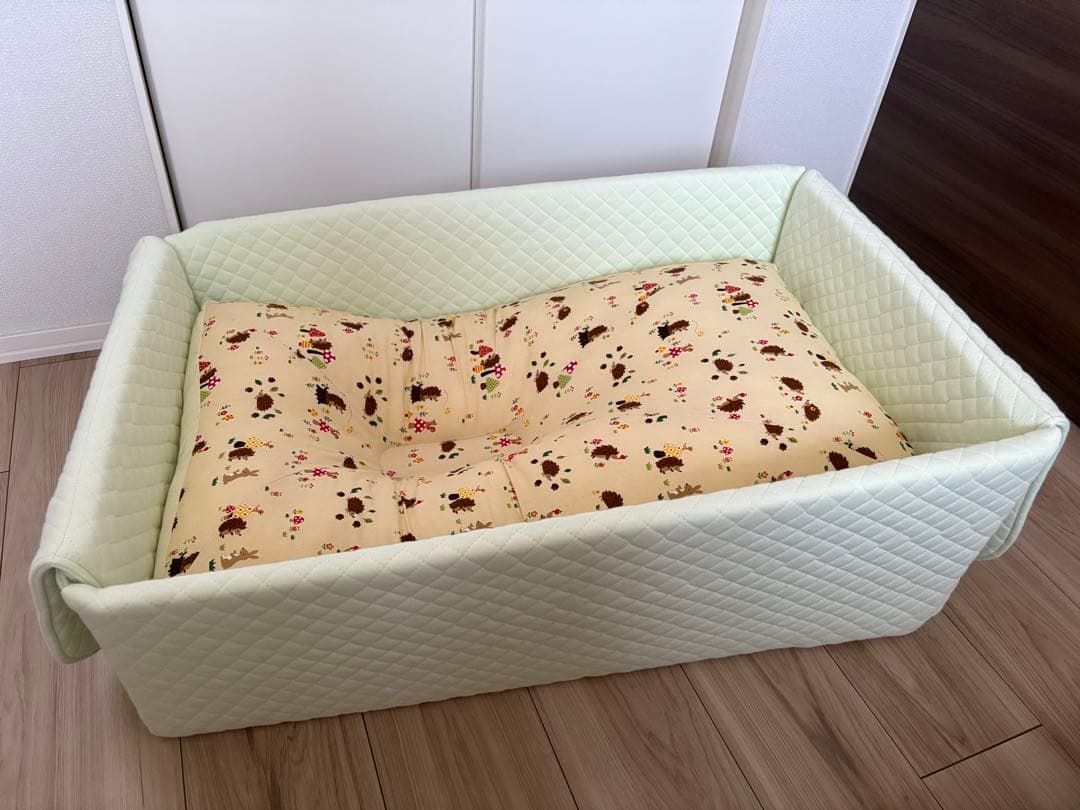 【美品】青葉　天使の寝床　ミントグリーン