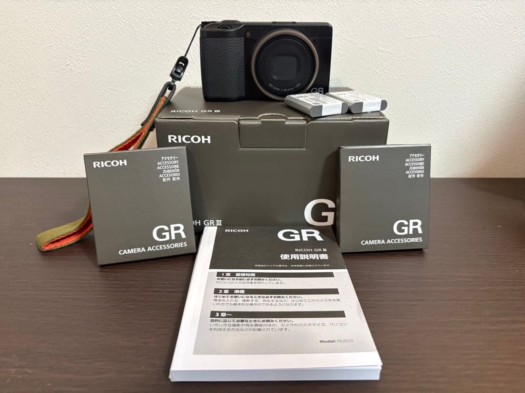 RICOH GR III【極美品】シャッター回数343
