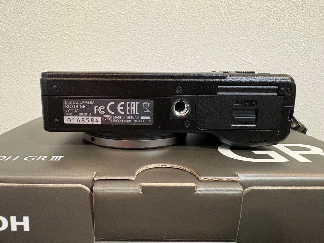 RICOH GR III【極美品】シャッター回数343