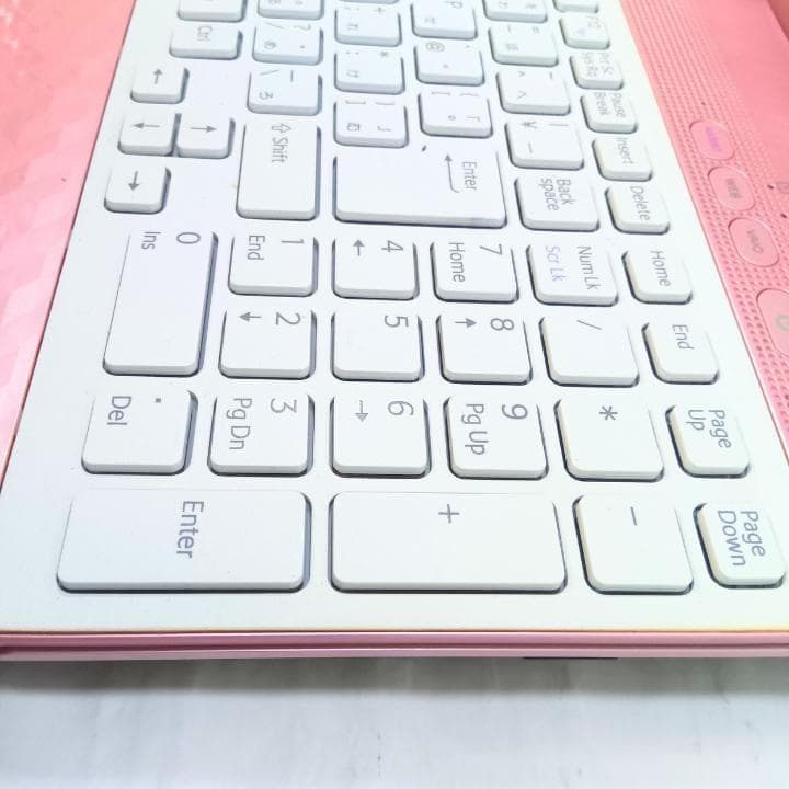 【ピンク♫】ノートパソコン windows11 office2024 初心者向け