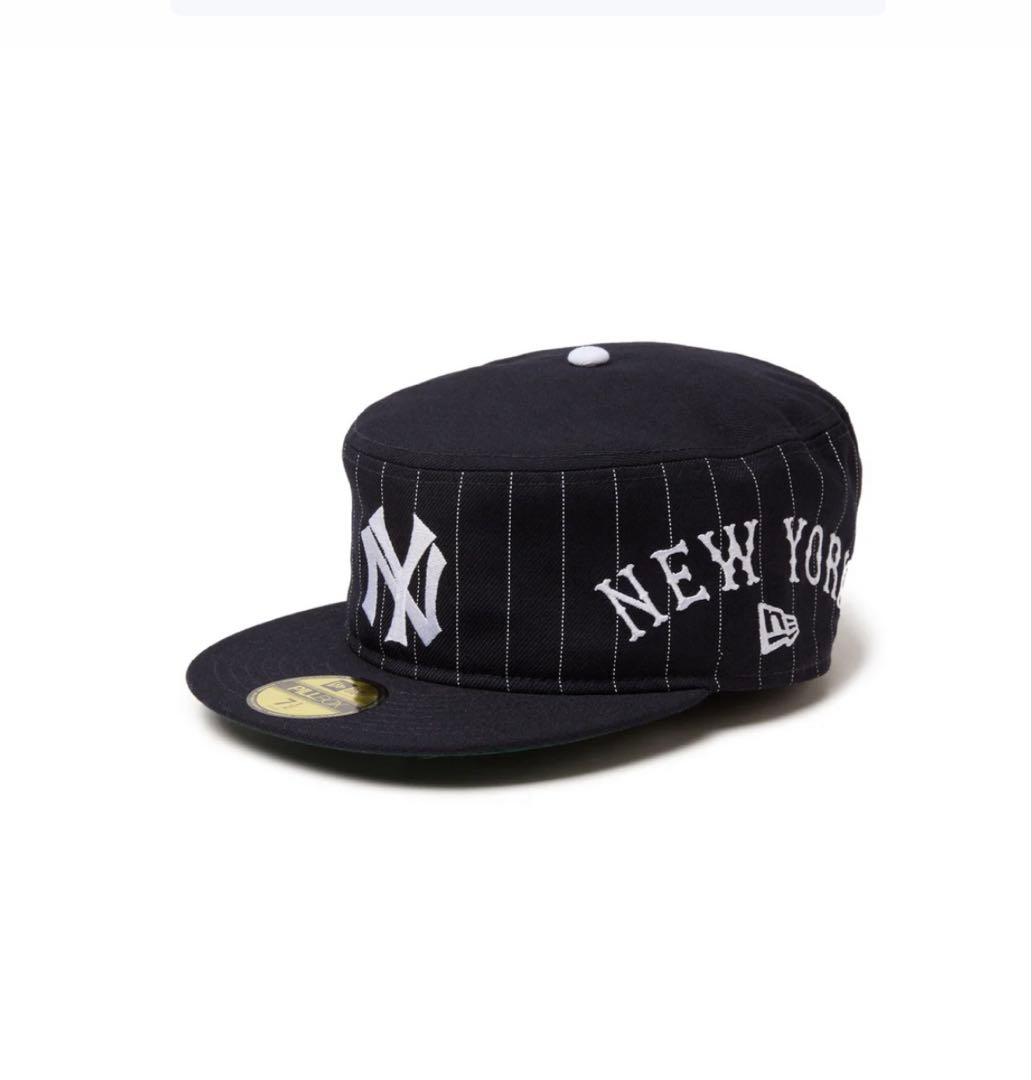 New York Yankees Pillbox キャップMLBキャップ　黒