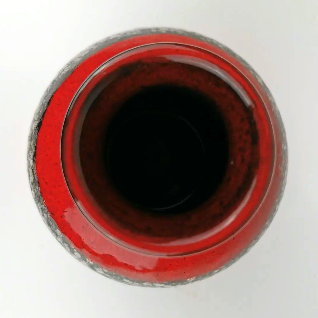 【西ドイツ製 Fatlava】ü Keramik 花瓶 12cm