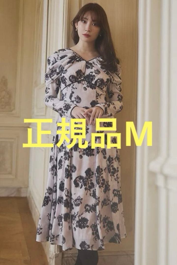 ワンピース Herlipto Winter Rose Dress M