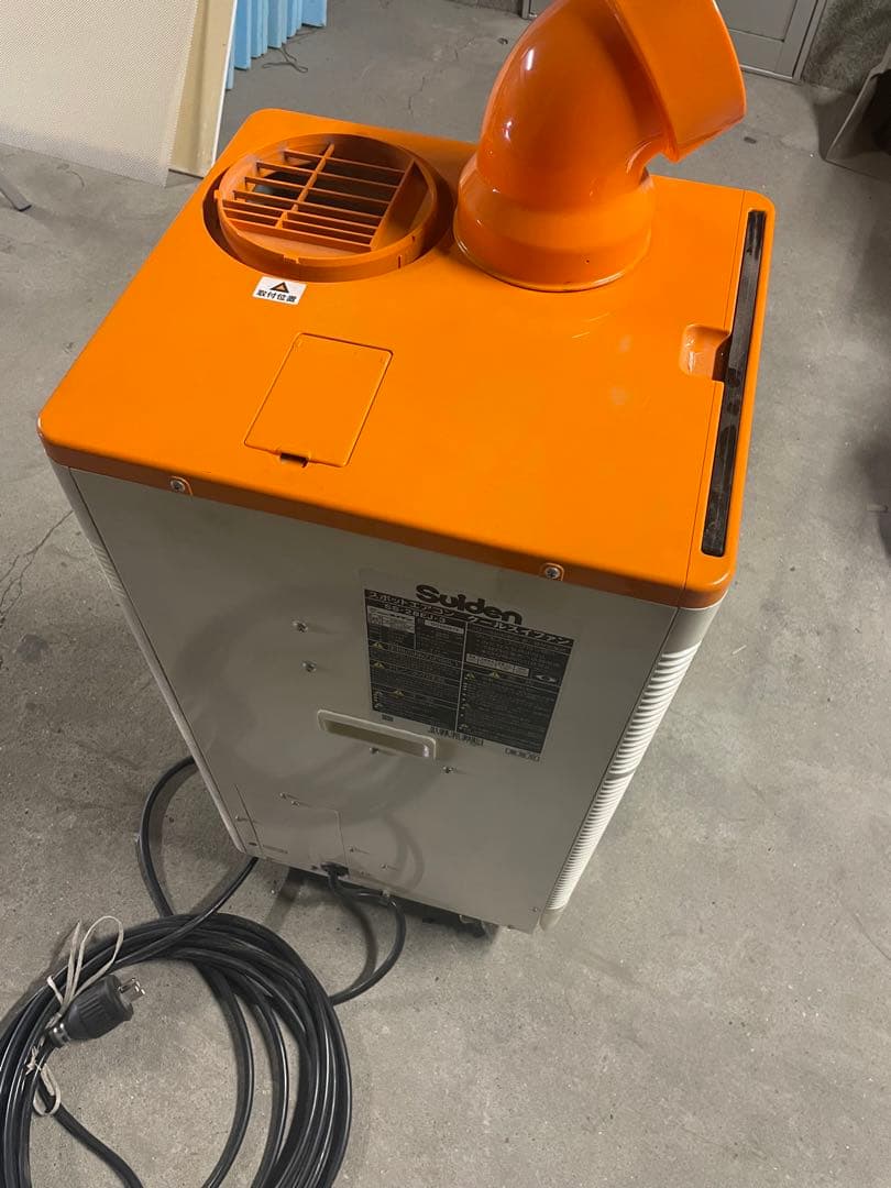 Ｓｕｉｄｅｎ　スポットエアコン　１口　首振りなし　３相２００Ｖ