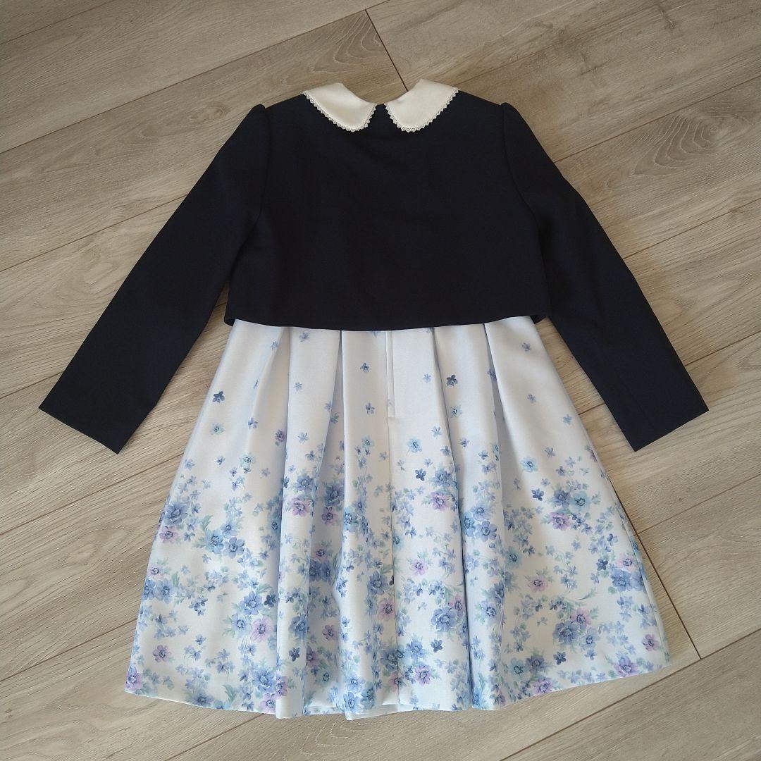 専用　美品　ワルツバイビームスデザイン　130 入学式　卒園式　フォーマル　花柄