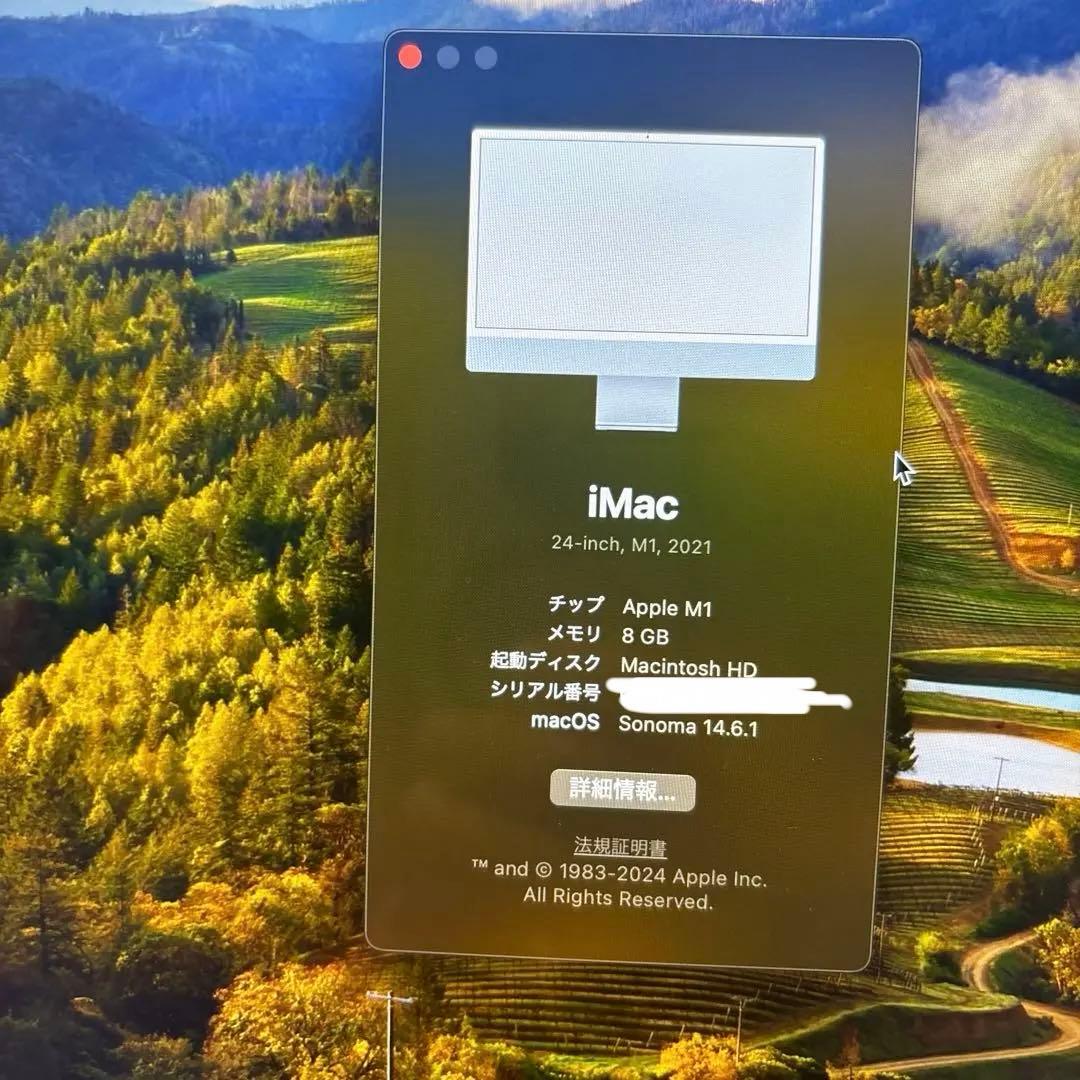 Apple iMac 24インチ M1 2021