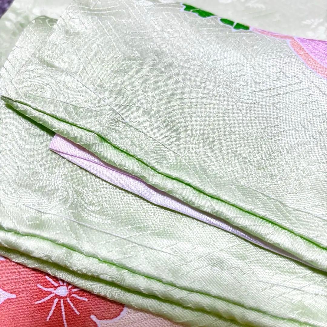 【新品】手書き京友禅 金駒刺繍入り 正絹 日本製 お宮参り 産着