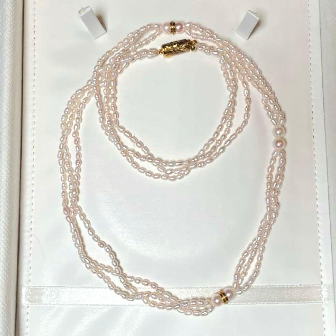 ベビー アコヤトップ パール ネックレス あこや真珠 2.5〜6.0㎜ M646