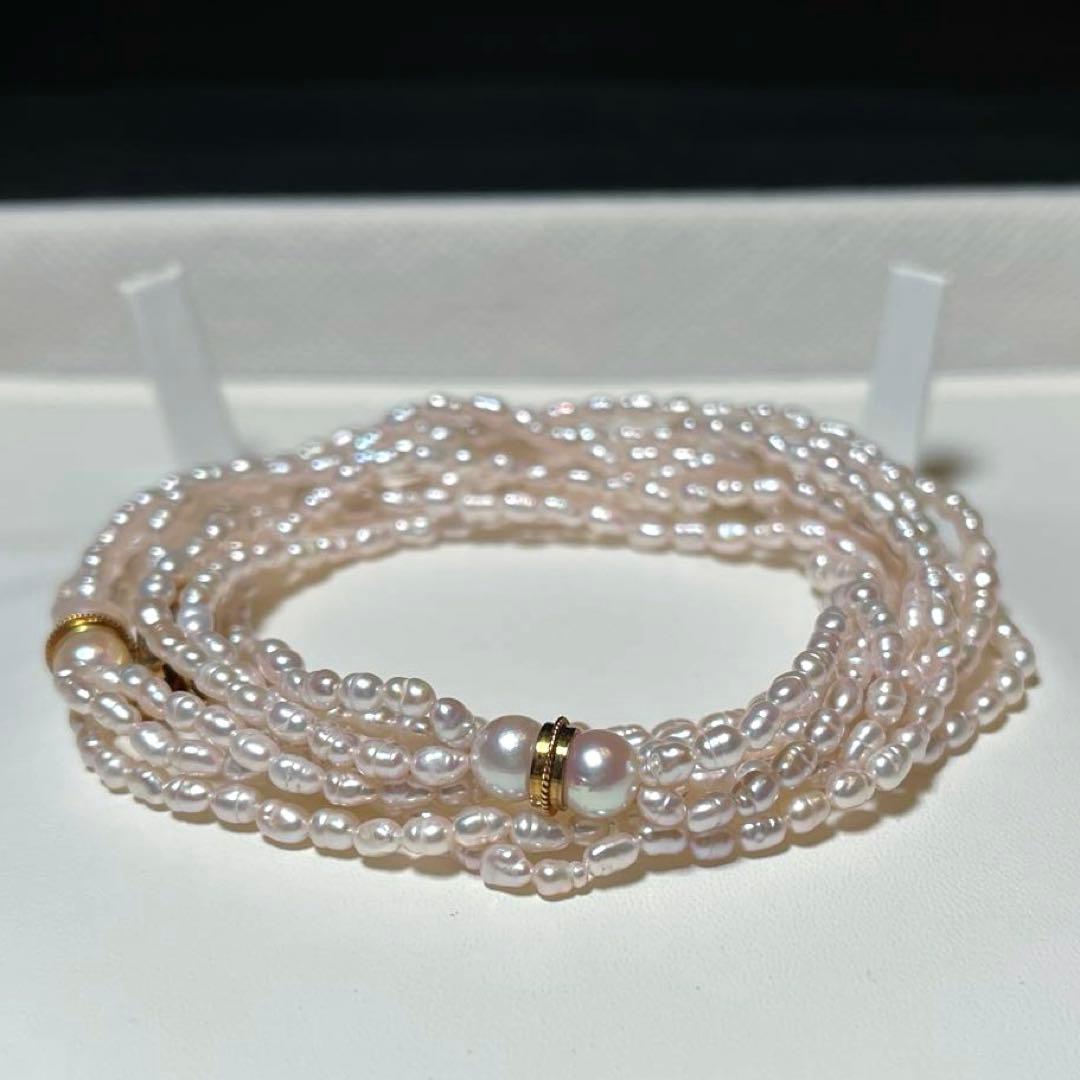 ベビー アコヤトップ パール ネックレス あこや真珠 2.5〜6.0㎜ M646