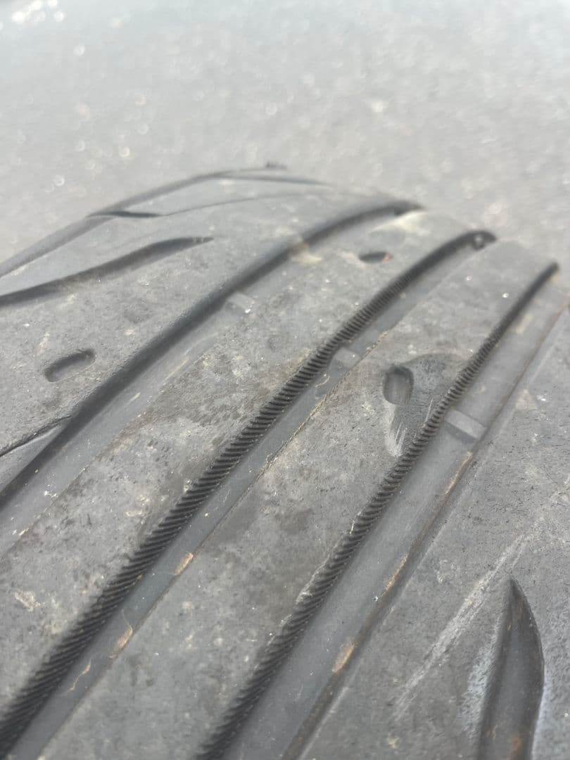 メーカー不明ホイール 19インチ8.5J/9.5J ハイグリップタイヤ2本オマケ