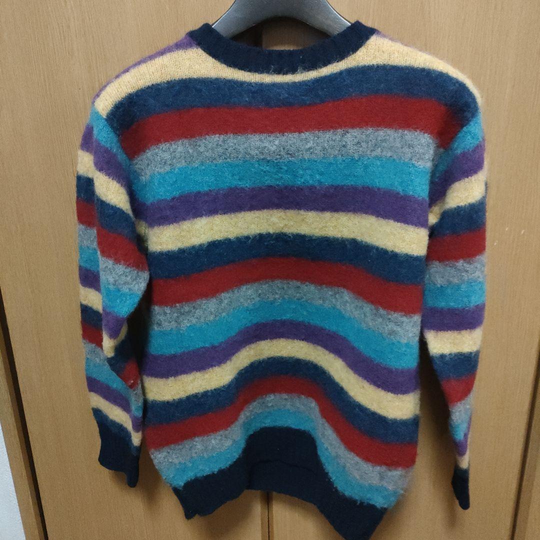 【Forsyth Knitwear!!】 Border WoolSweater