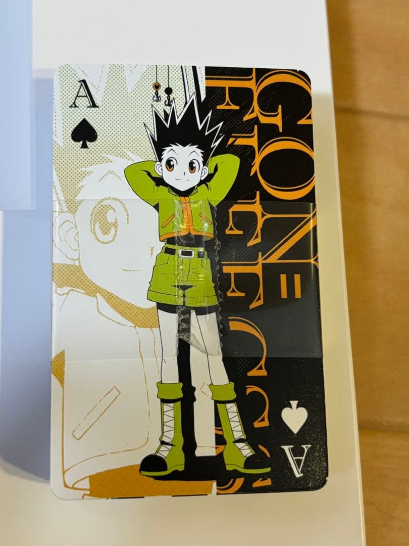 ハンターハンターDVD 天空闘技場　オリジナルトランプ付き