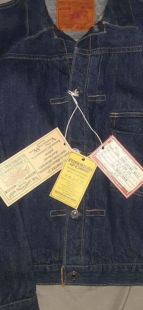 未使用品 FREE WHEELERS “Lot 506XX”