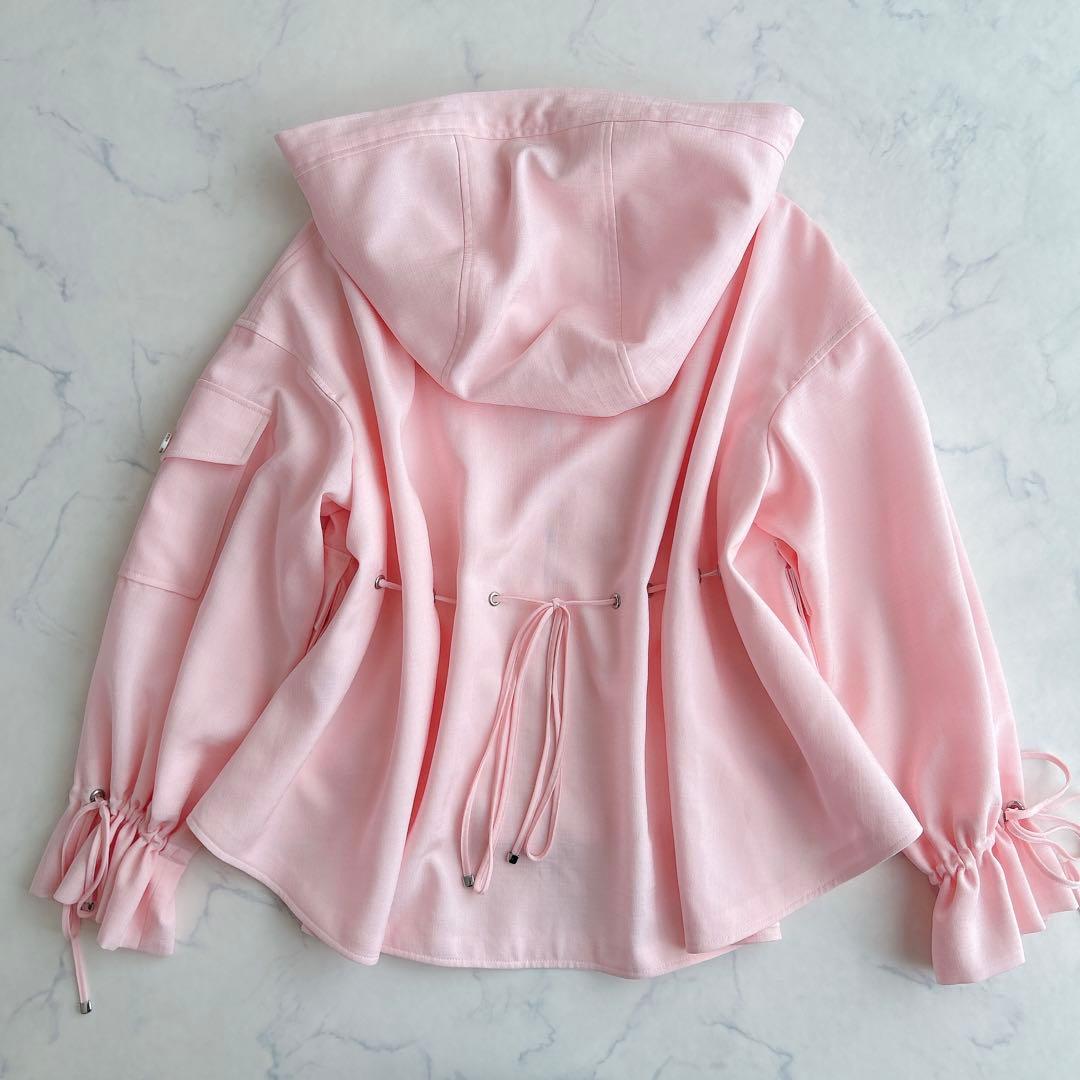 ADEAM パークジャケット パウダーピンク ’23年 S フォクシー