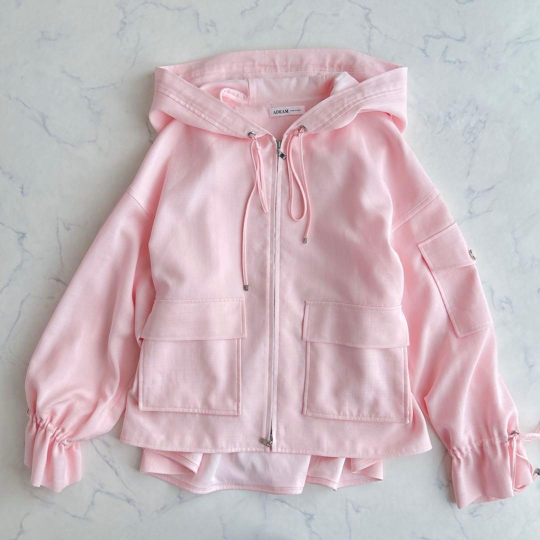 ADEAM パークジャケット パウダーピンク ’23年 S フォクシー