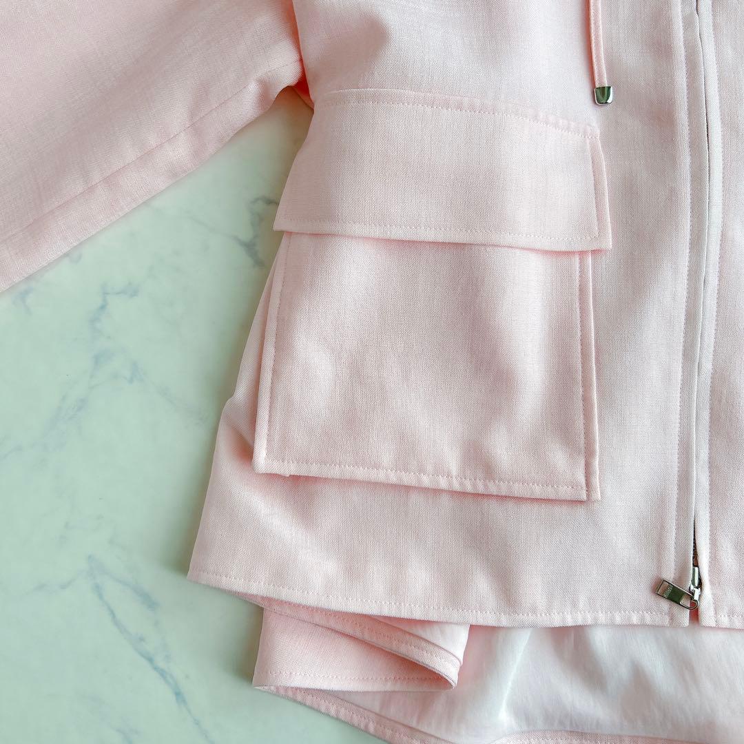 ADEAM パークジャケット パウダーピンク ’23年 S フォクシー